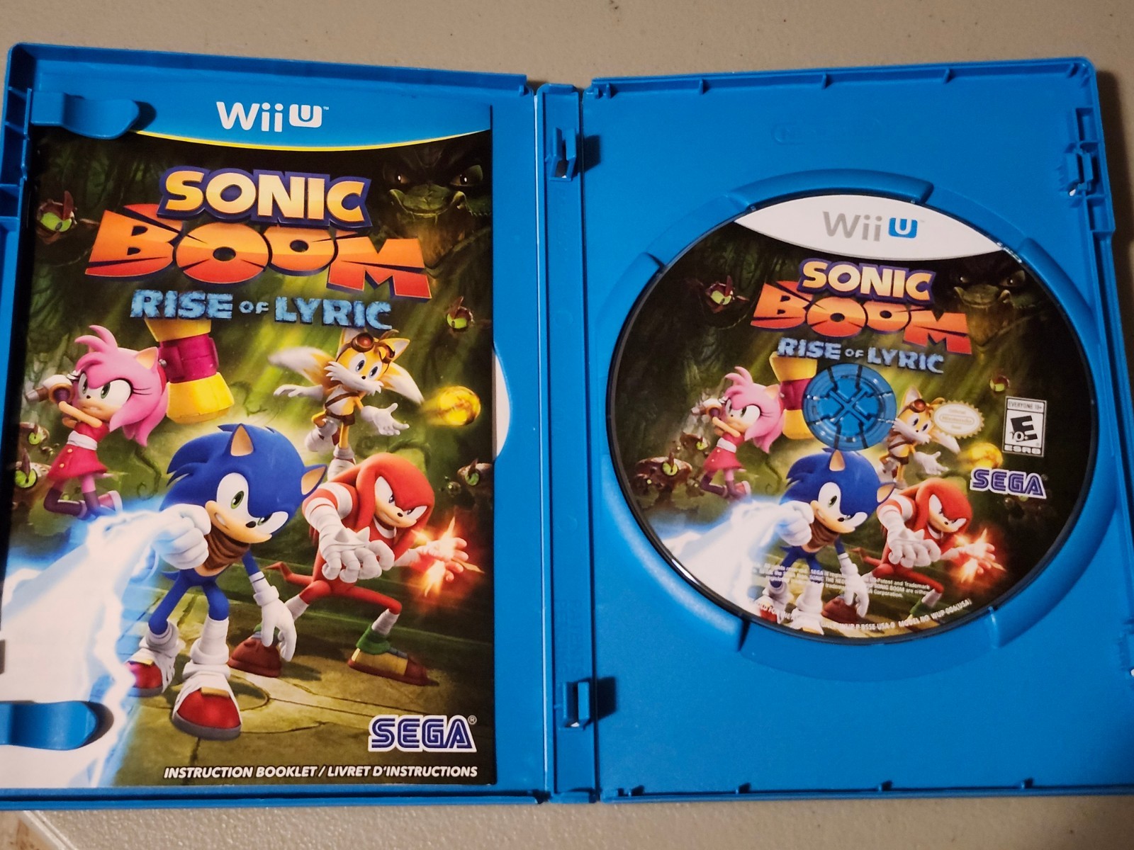Sonic Boom: Rise of Lyric – Nintendo Wii U CIB