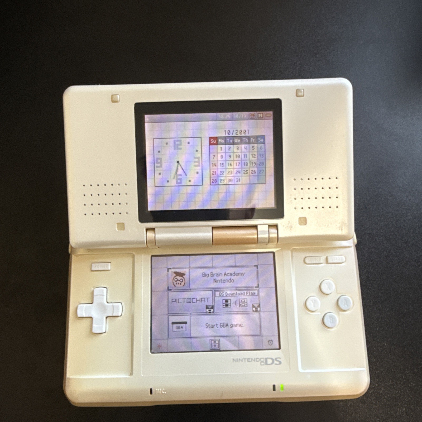 Nintendo DS White Handheld System – Good Condition! – TESTED AND WORKING