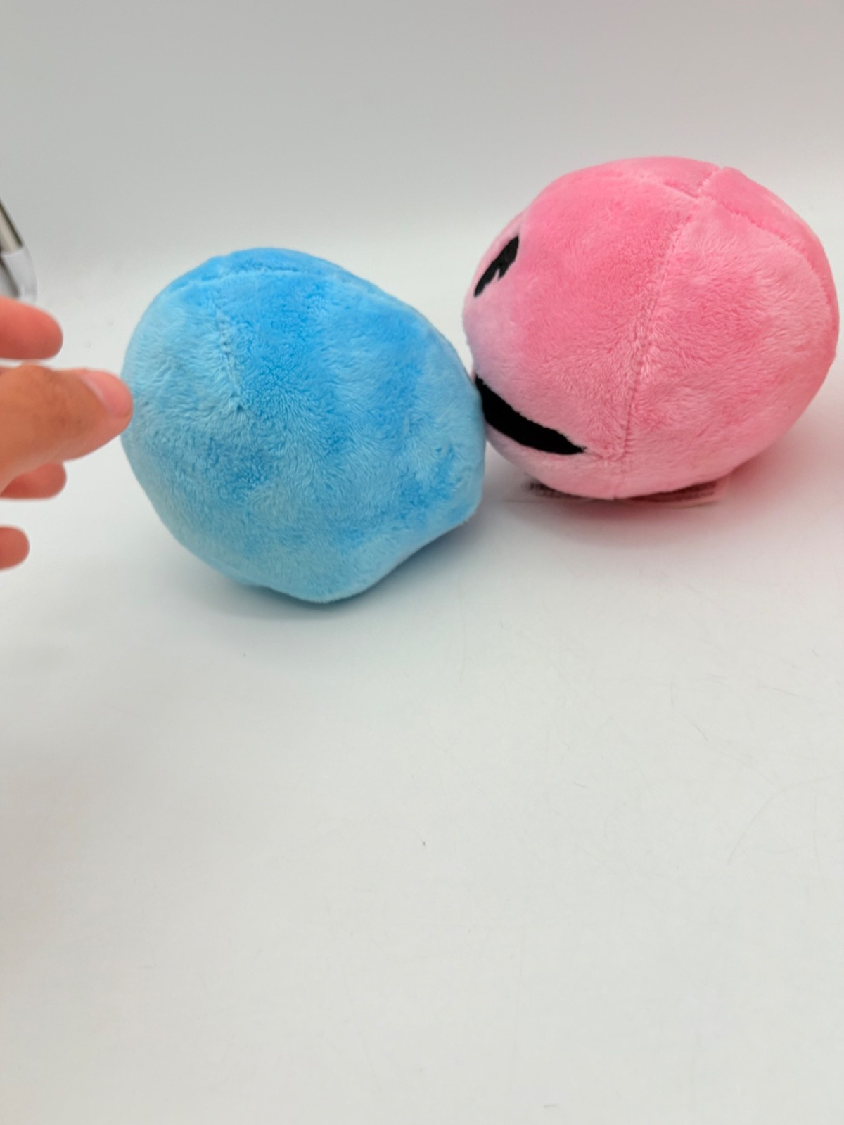 Pac Man Plush Ghost Lot Capcom Game Collectibles Pink Red Blue Set 3 PCS