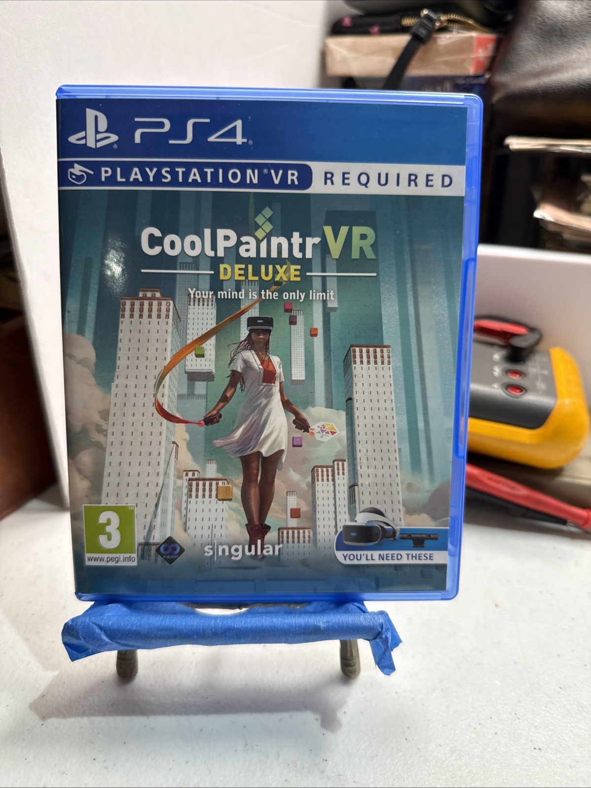 CoolPaintr VR Deluxe PS4 PSVR Very Good Condition US SELLER RARE
