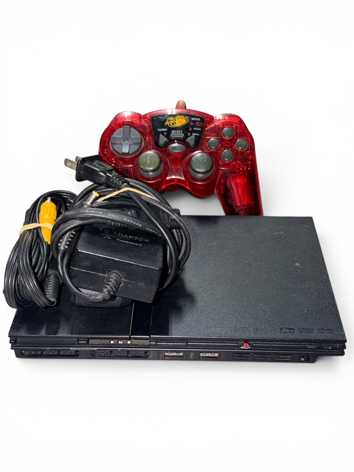 Sony PlayStation 2 PS2 Slim Console Complete. Tested Working