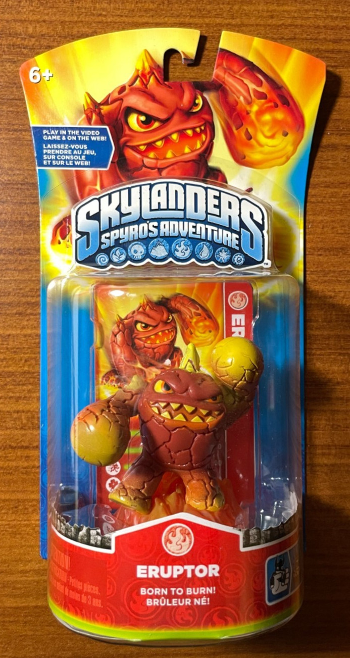 Skylanders Spyro’s Adventure ERUPTOR Series 1 Action Figure 2011 NEW SEALED