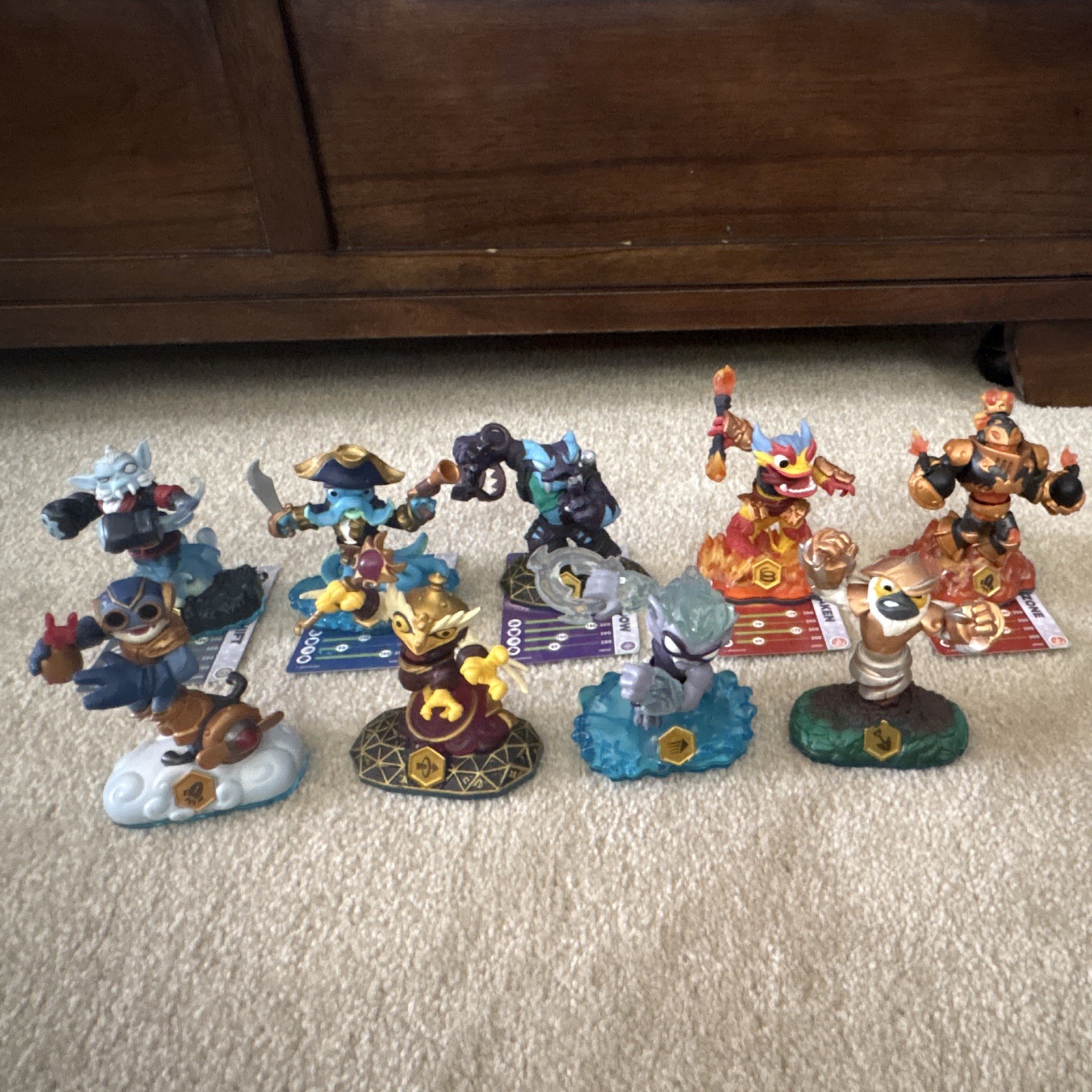 Activision Skylanders Swap Force Lot of 9: Some include stat card
