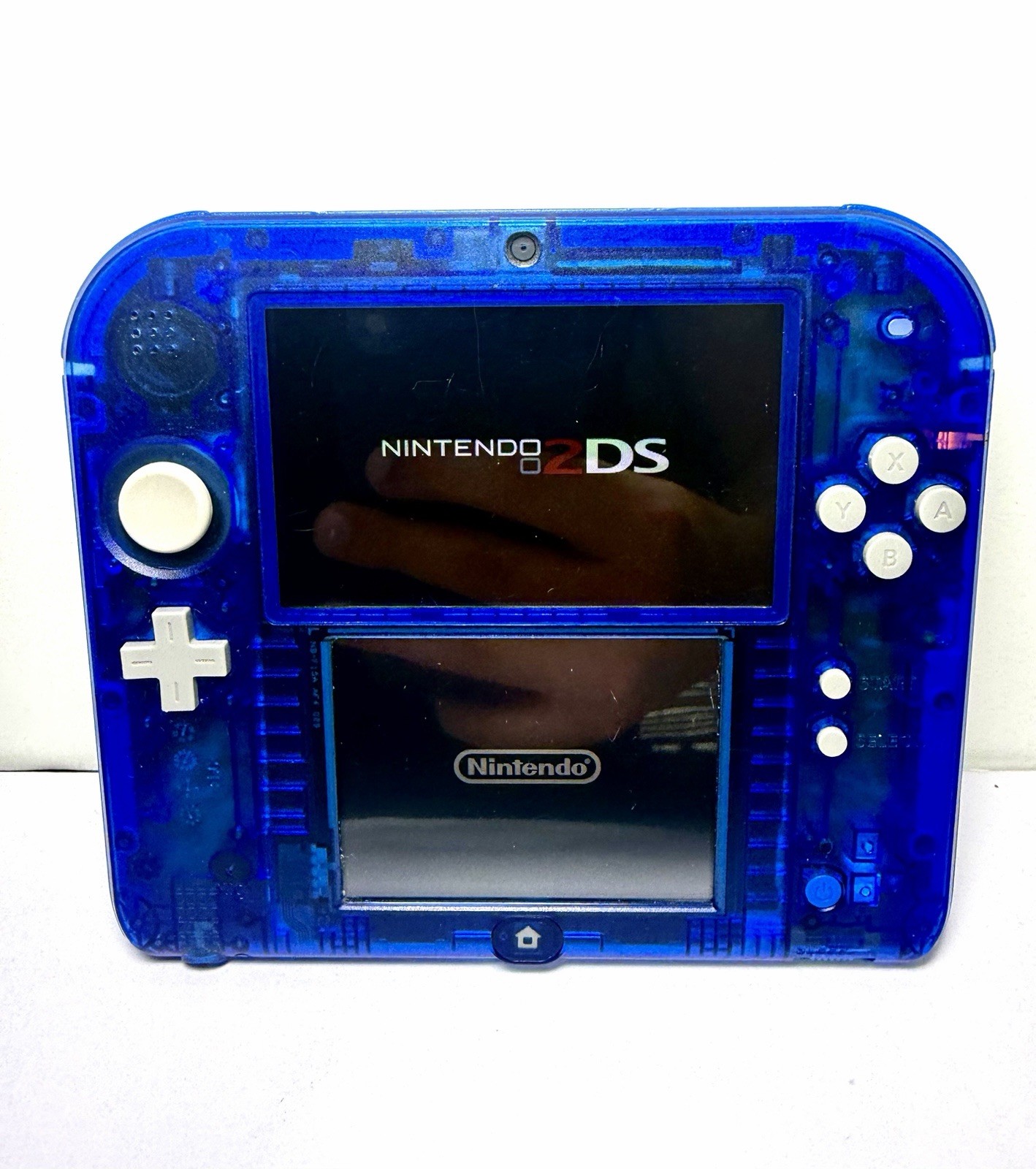 Crystal Blue Nintendo 2DS Handheld Console w/ Charger (2014 Toys R Us Exclusive)