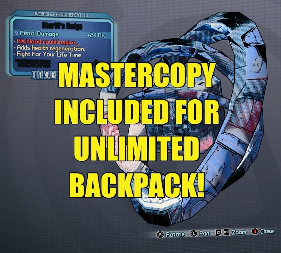 Borderlands 2 Mass OP10 Weapon and Item Drop! Max Level Gear! XBOX ONE XBOX X/S
