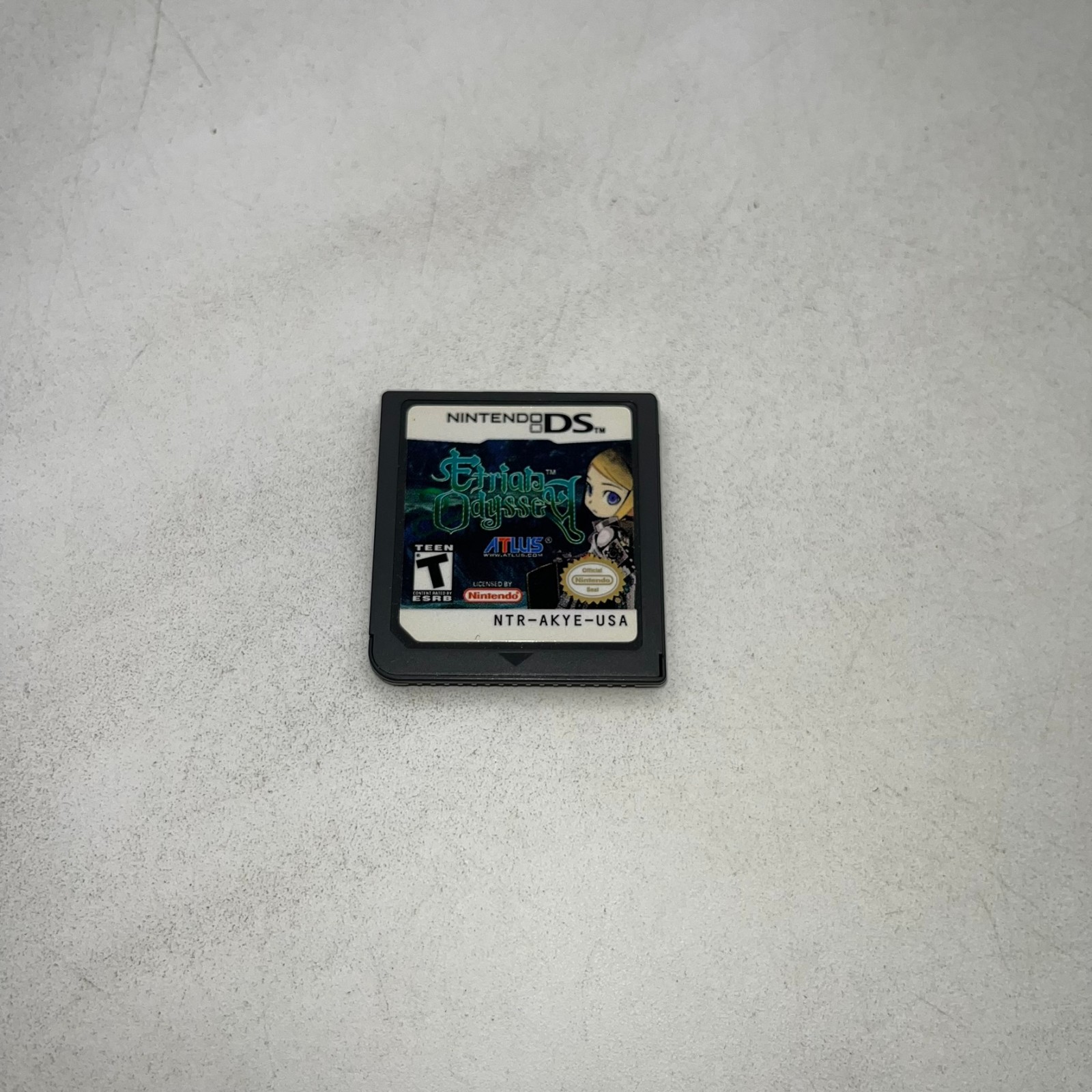 Etrian Odyssey (Nintendo DS, 2007) Authentic ATLUS