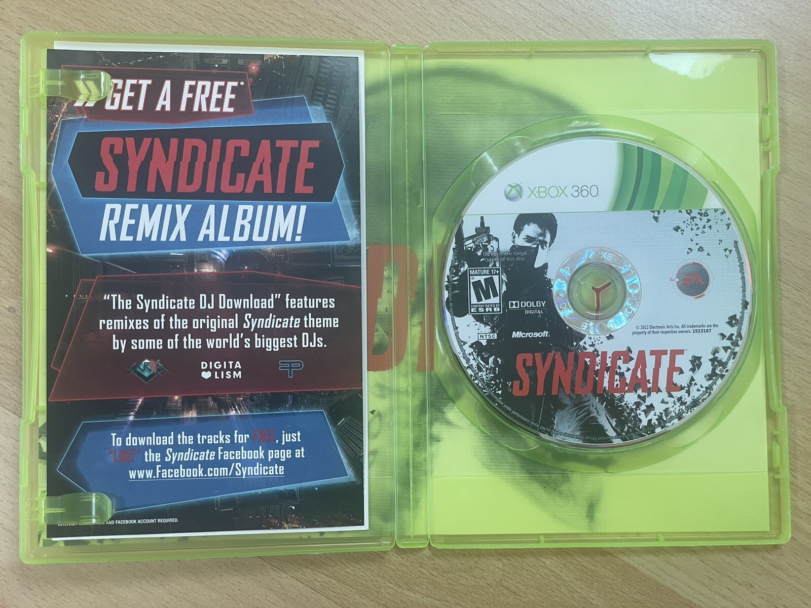 Syndicate (Microsoft Xbox 360, 2012) – CIB!!