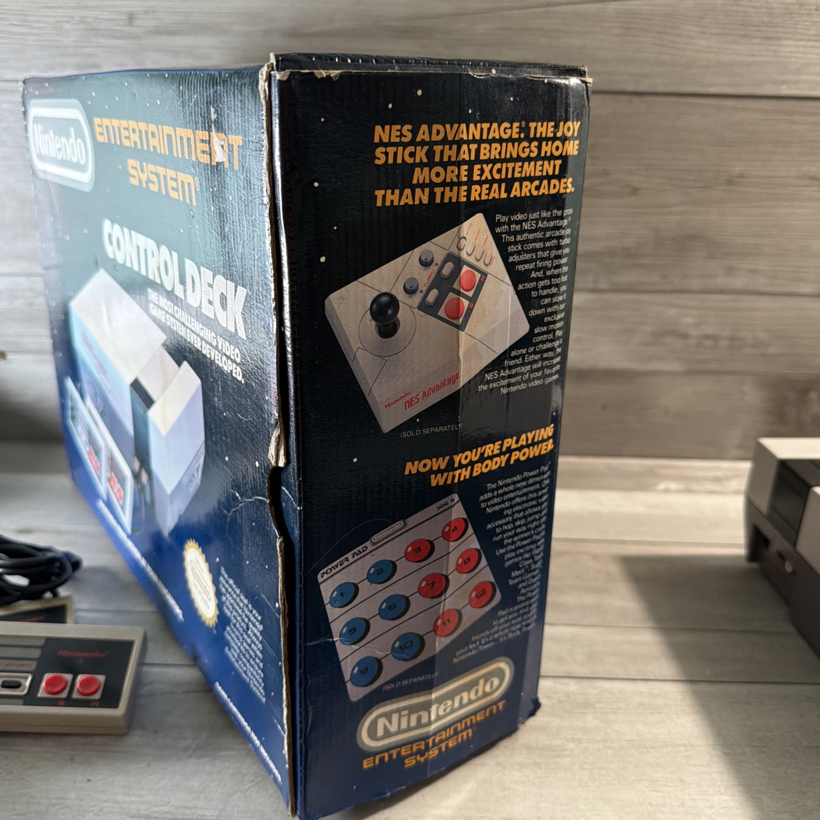 Nintendo NES Console Control Deck Mario Trilogy 1 2 3 Games Bundle Original Box
