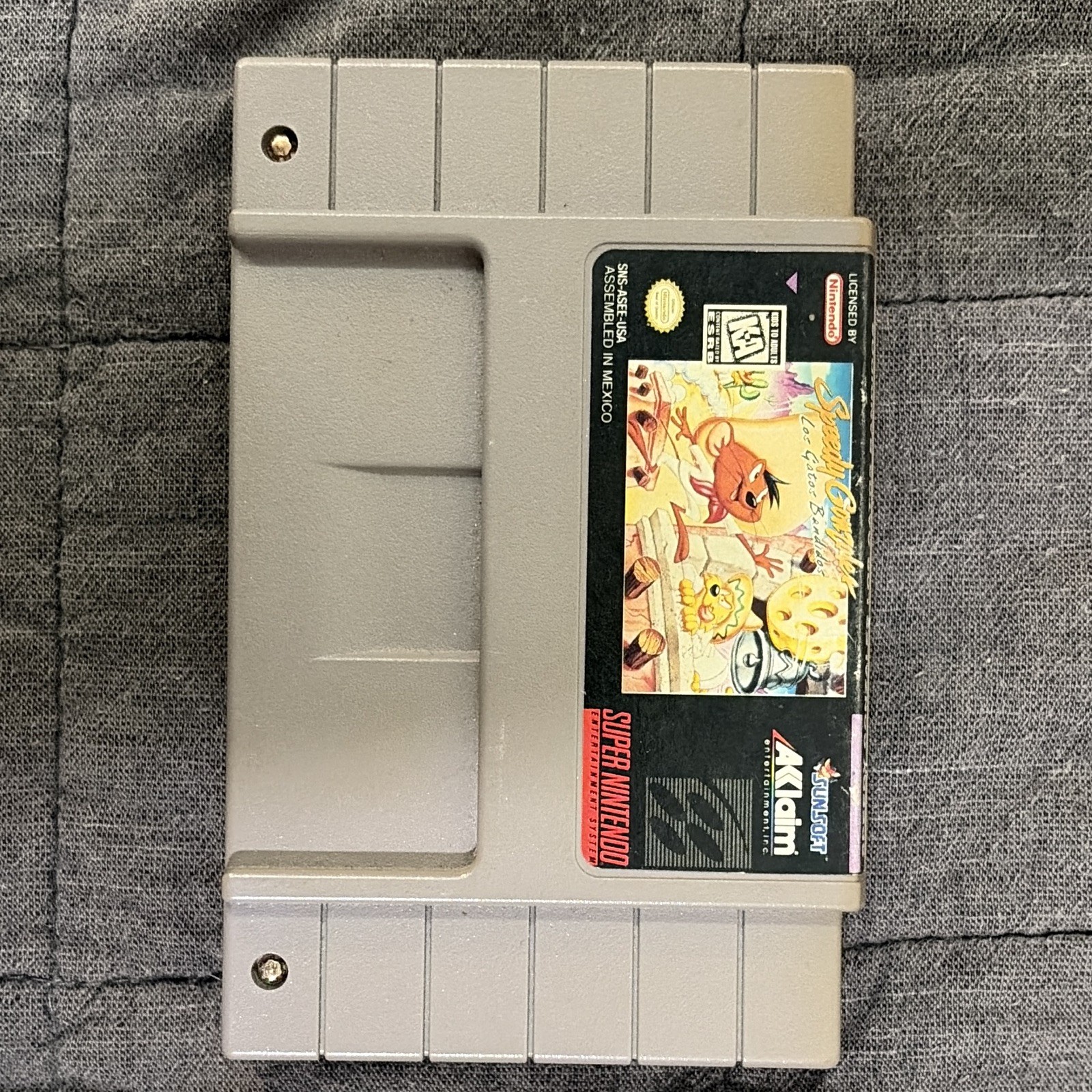Acclaim Speedy Gonzales: Los Gatos Bandidos (Nintendo SNES, NTSC-U/C)