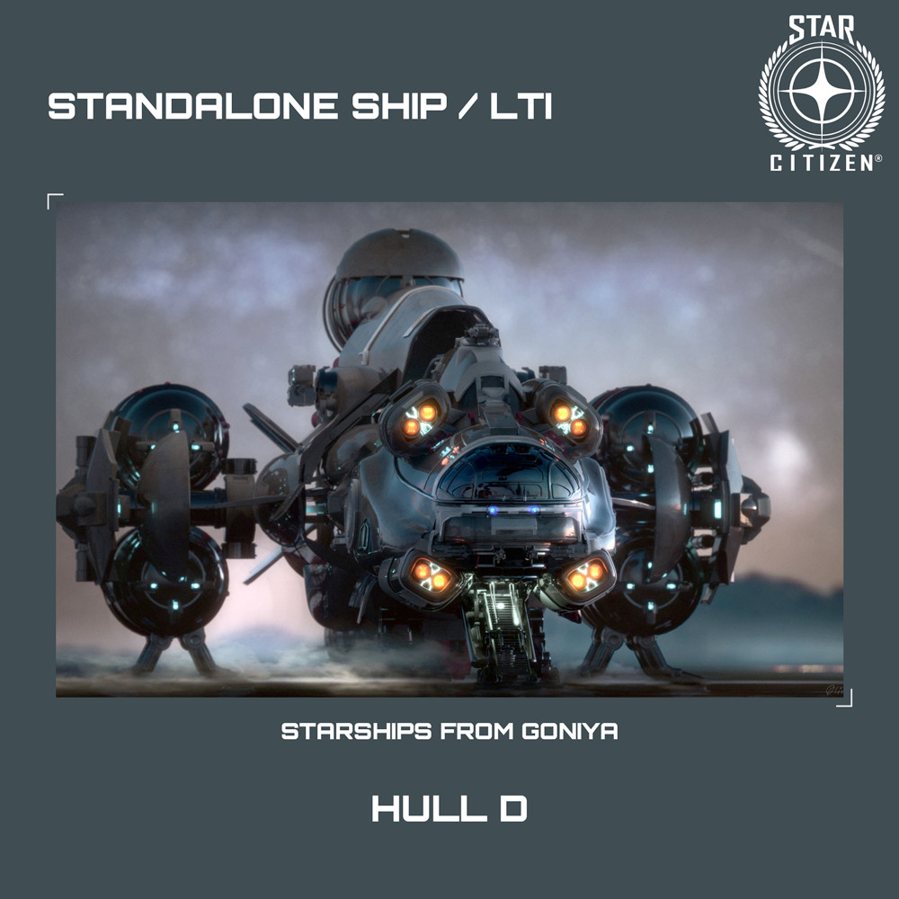 STAR CITIZEN – MISC HULL D – LTI – CCU’d – (Lifetime Insurance)