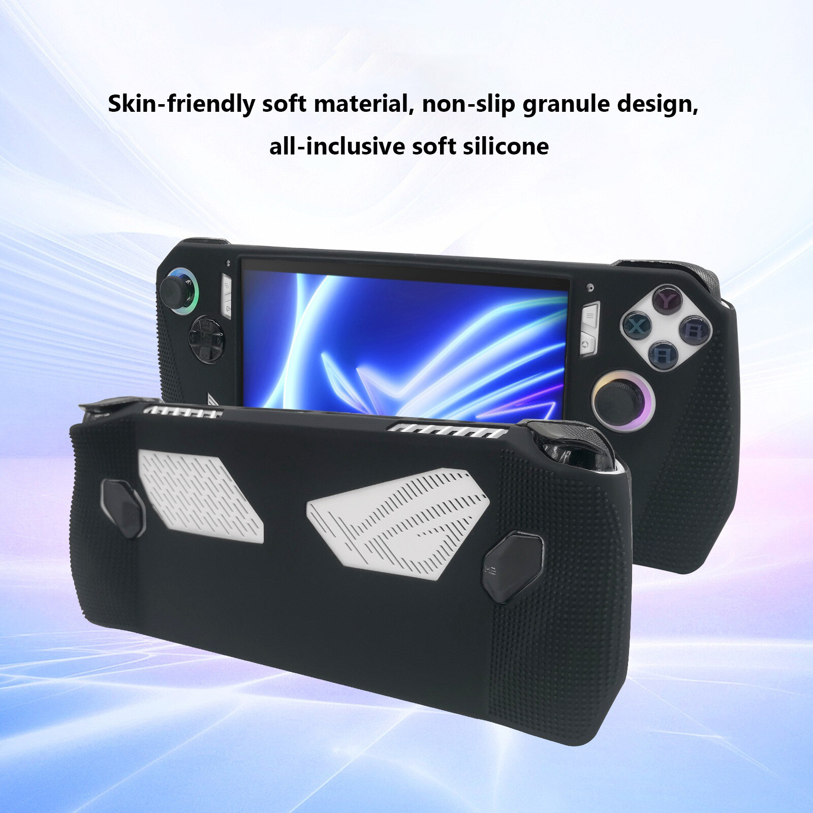 For ASUS ROG Ally Game Console Case Soft Silicone Protective Cover Anti-Scratch