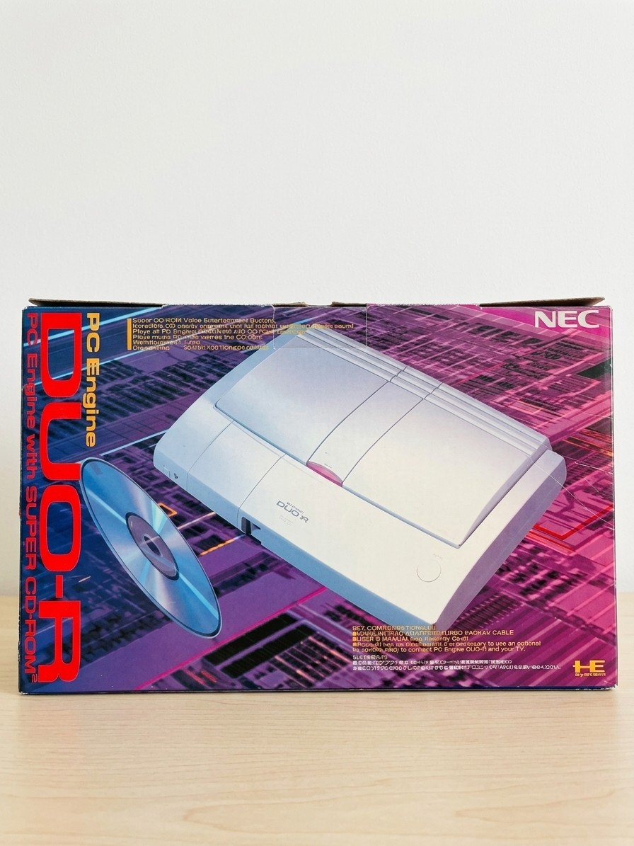 NEC PC Engine Duo-R PI-TG10 White Console NTSC-J AC100V Retro #0004