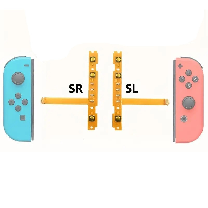 SR+SL Sync Button LED Lights Flex Cable Replacement For Nintendo Switch Joy Con