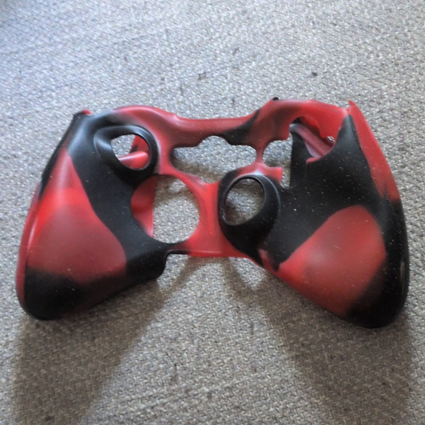 Black/Red Silicone Anti-Scratch Protective Skin Shell for Xbox Controller