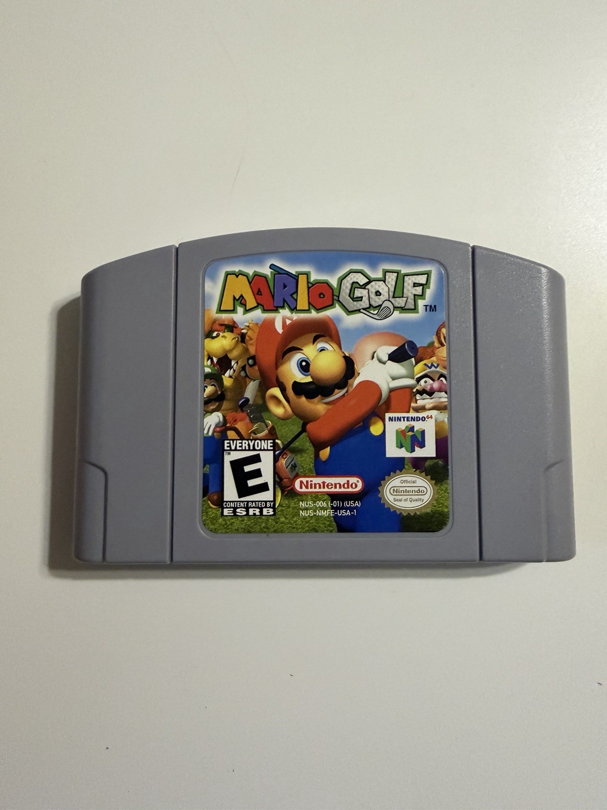 Authentic Mario Golf (Nintendo 64, 1999) N64 Loose Cartridge • Cleaned & Tested