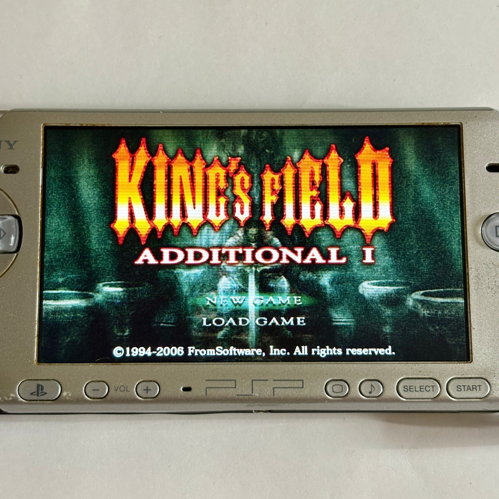 Kings Field Additional I Sony PSP Japan Import Tested Complete RPG FromSoftware