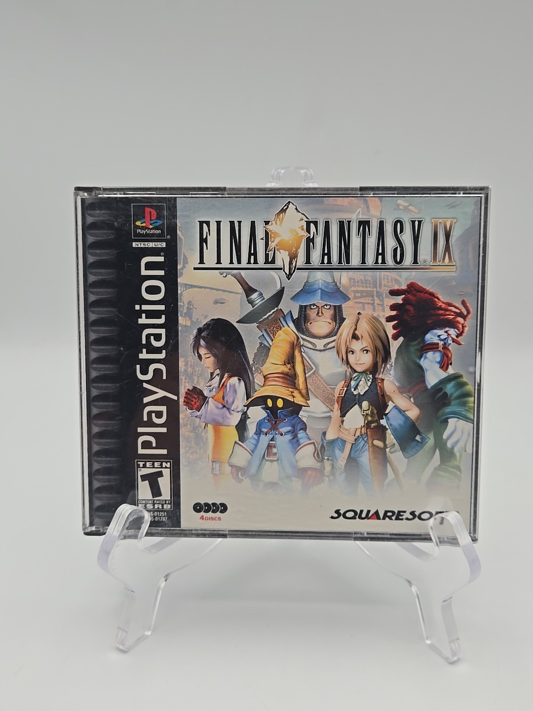 Final Fantasy IX 9 – Sony PlayStation 2000 Black Label Complete Great Condition