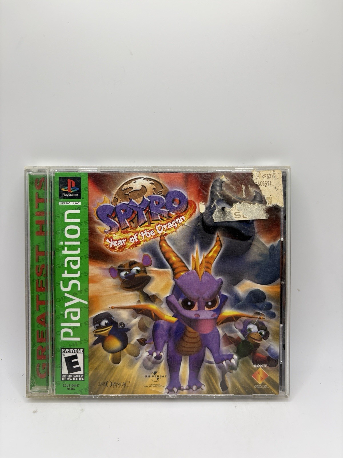 Spyro Year of the Dragon (Sony PlayStation 1, 2000) Complete and Tested