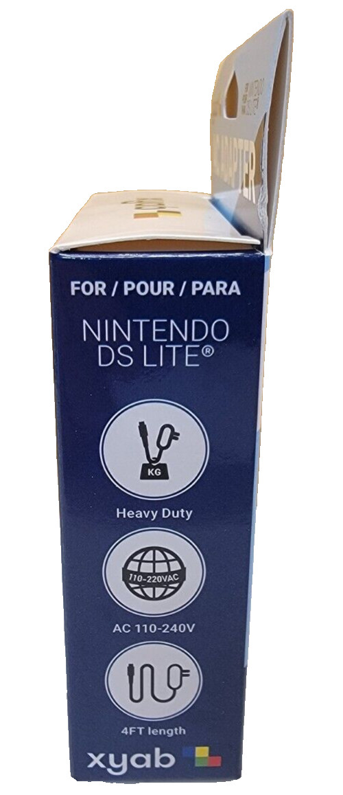 Nintendo DS Lite wall charger Heavy duty