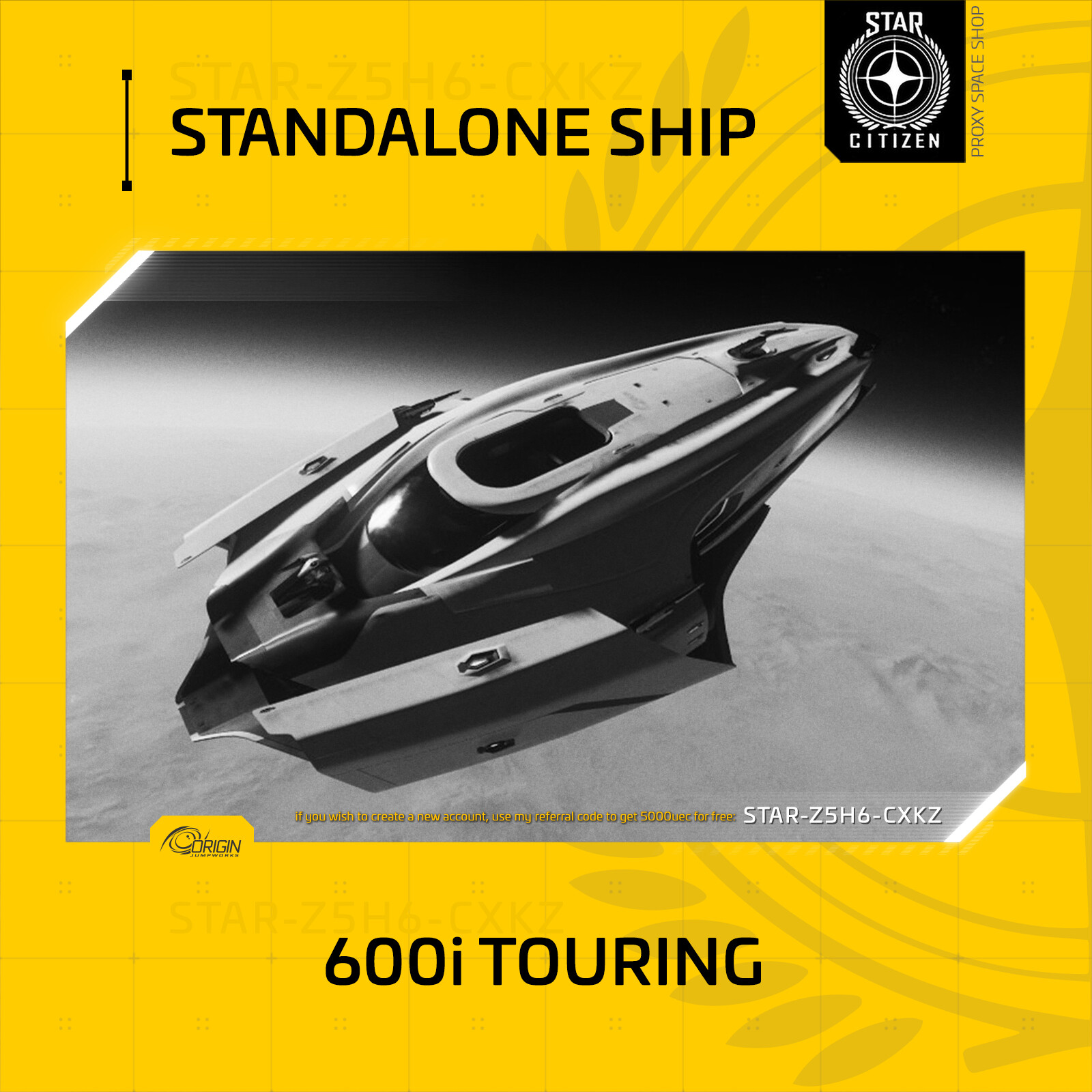 Star Citizen – 600i TOURING – 3.4 Flyable – NOT LTI