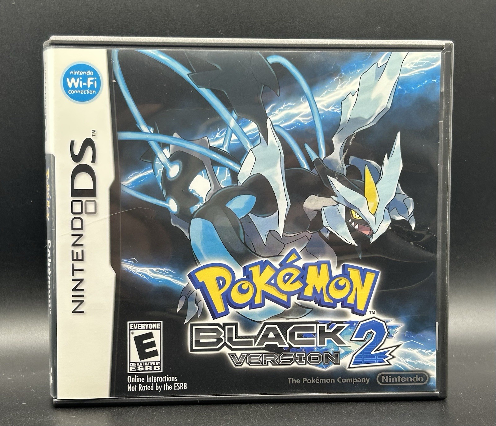 Authentic Pokemon Black Version 2 Nintendo DS Case and Manuals Only 2012