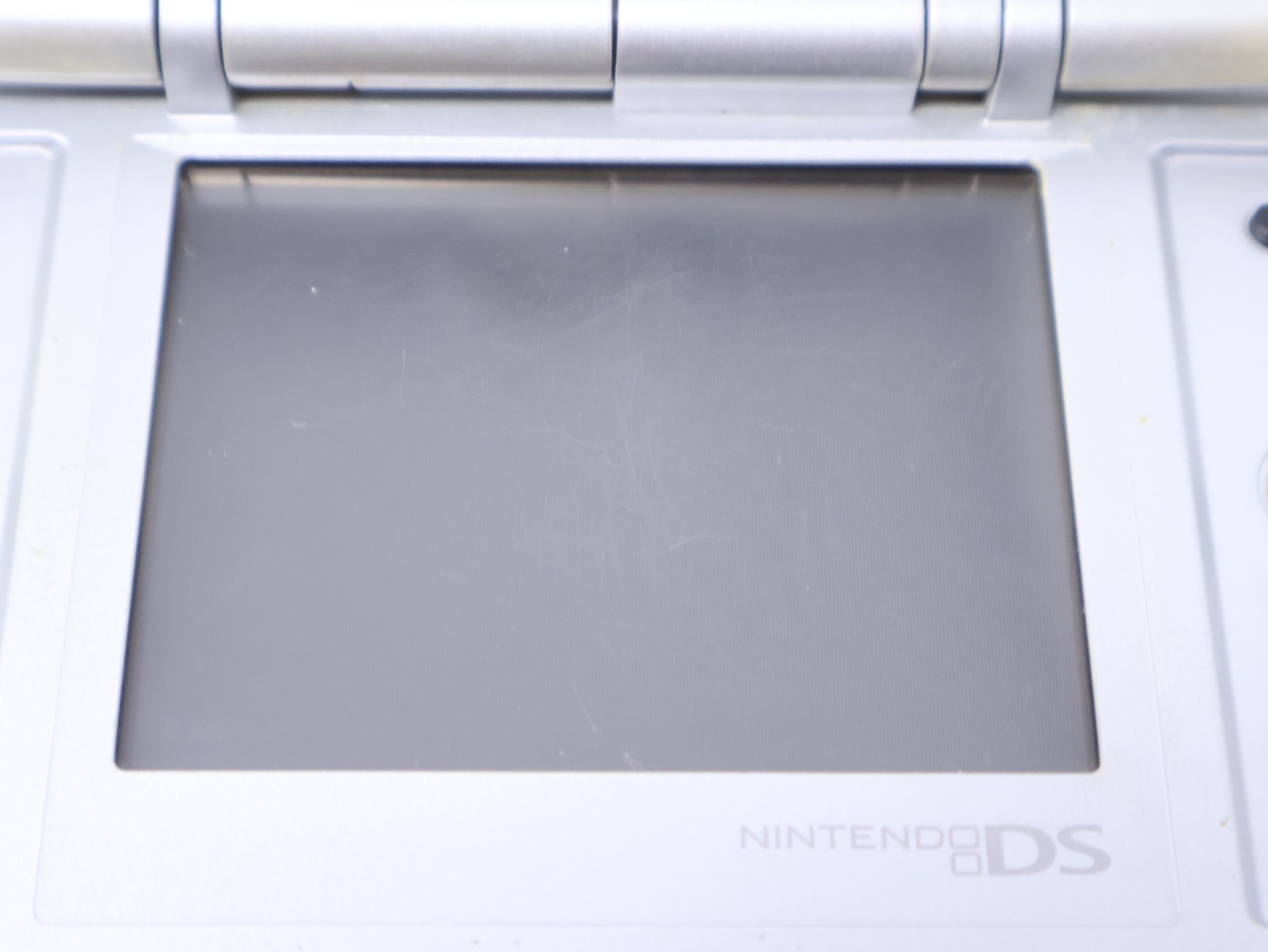 Nintendo DS Handheld Console Tested Working Titanium Silver w/ Charger & Stylus