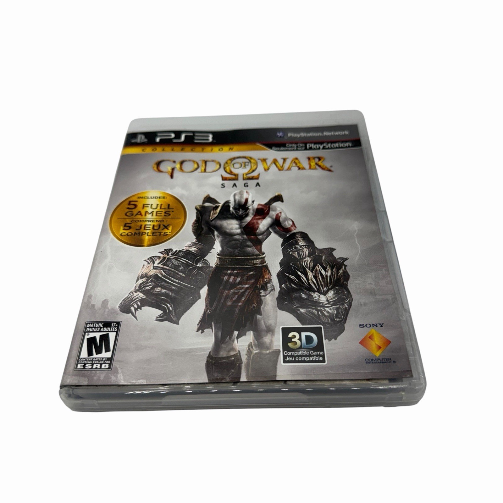 God of War Saga Collection PS3 Video Game Complete Excellent Collection