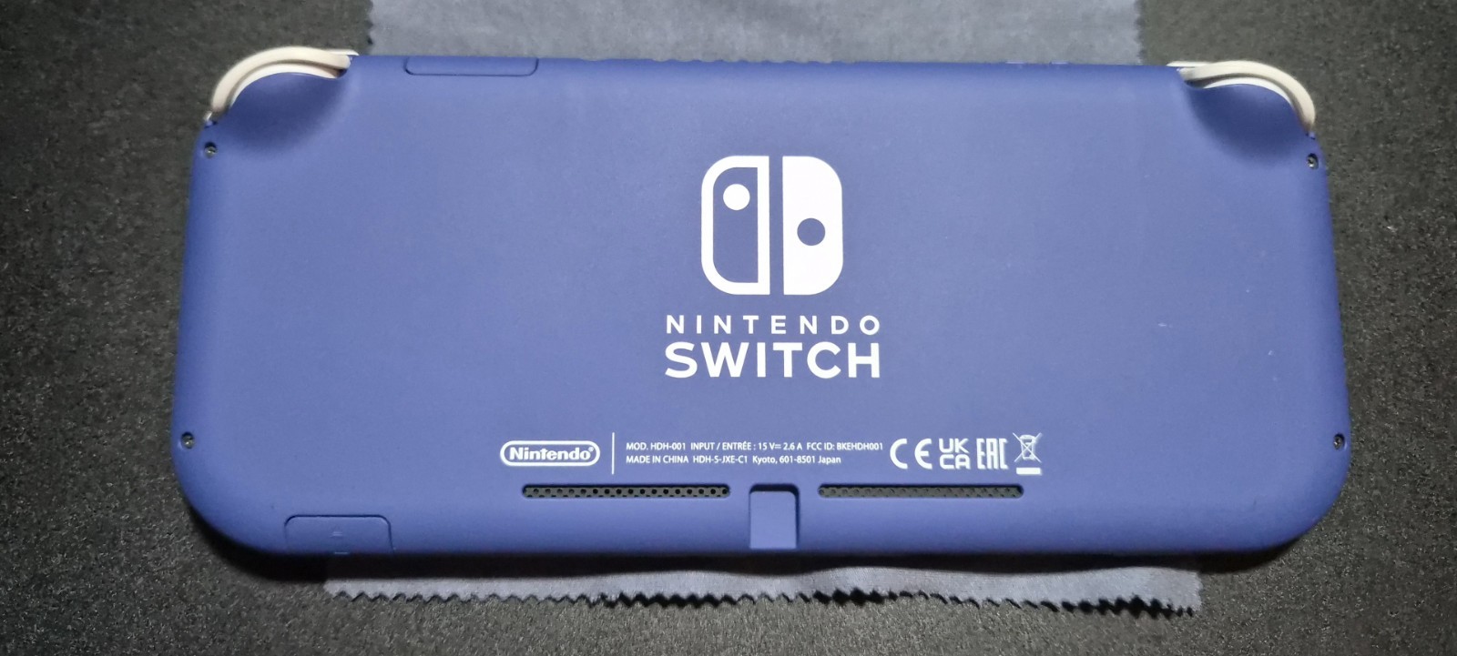 Nintendo Switch Lite Bundle Blue 32GB 3 Games Charger Case grips TMR Joysticks