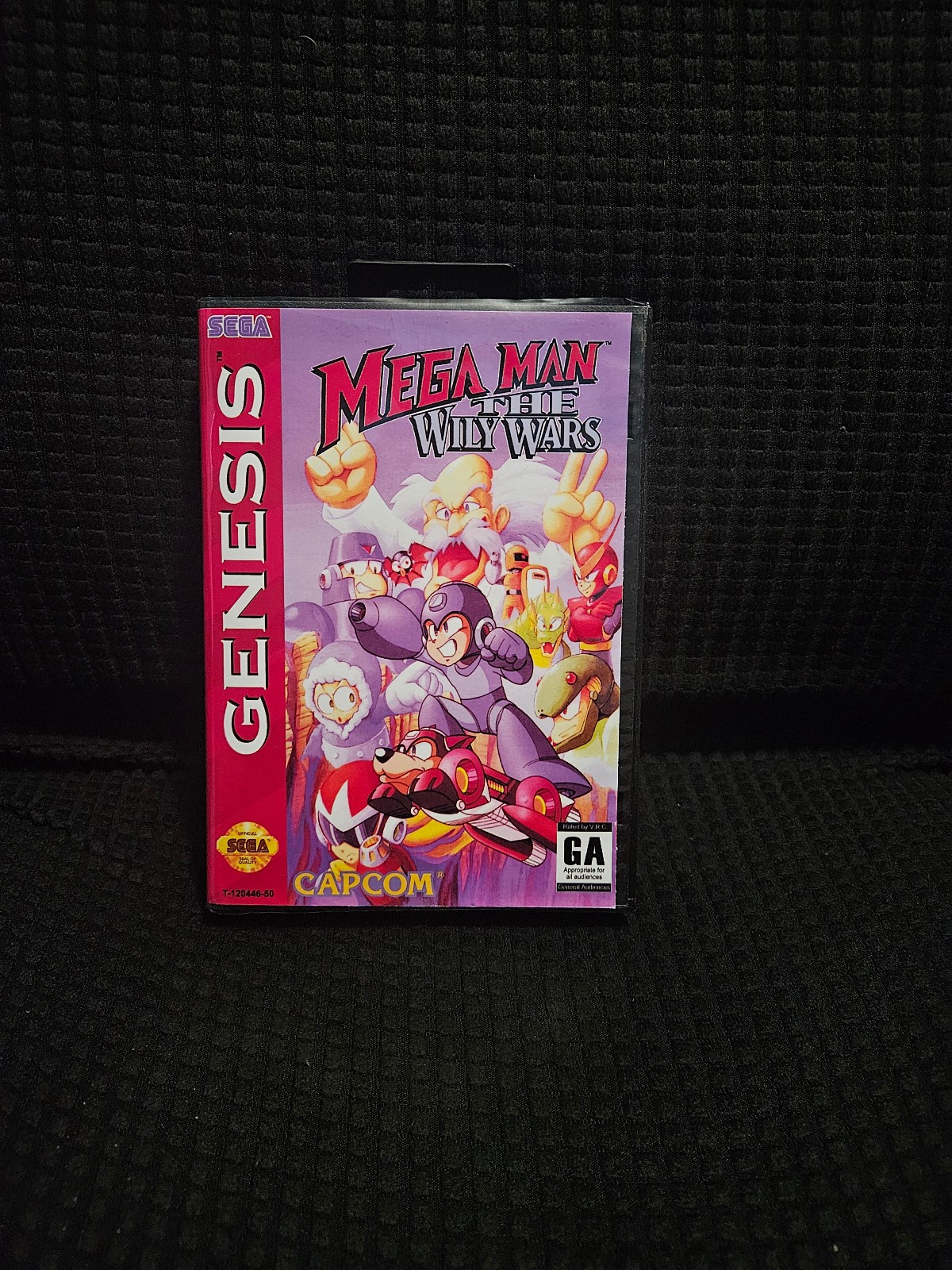 Mega Man Wily Wars Sega Genesis Complete Edition Reproduction
