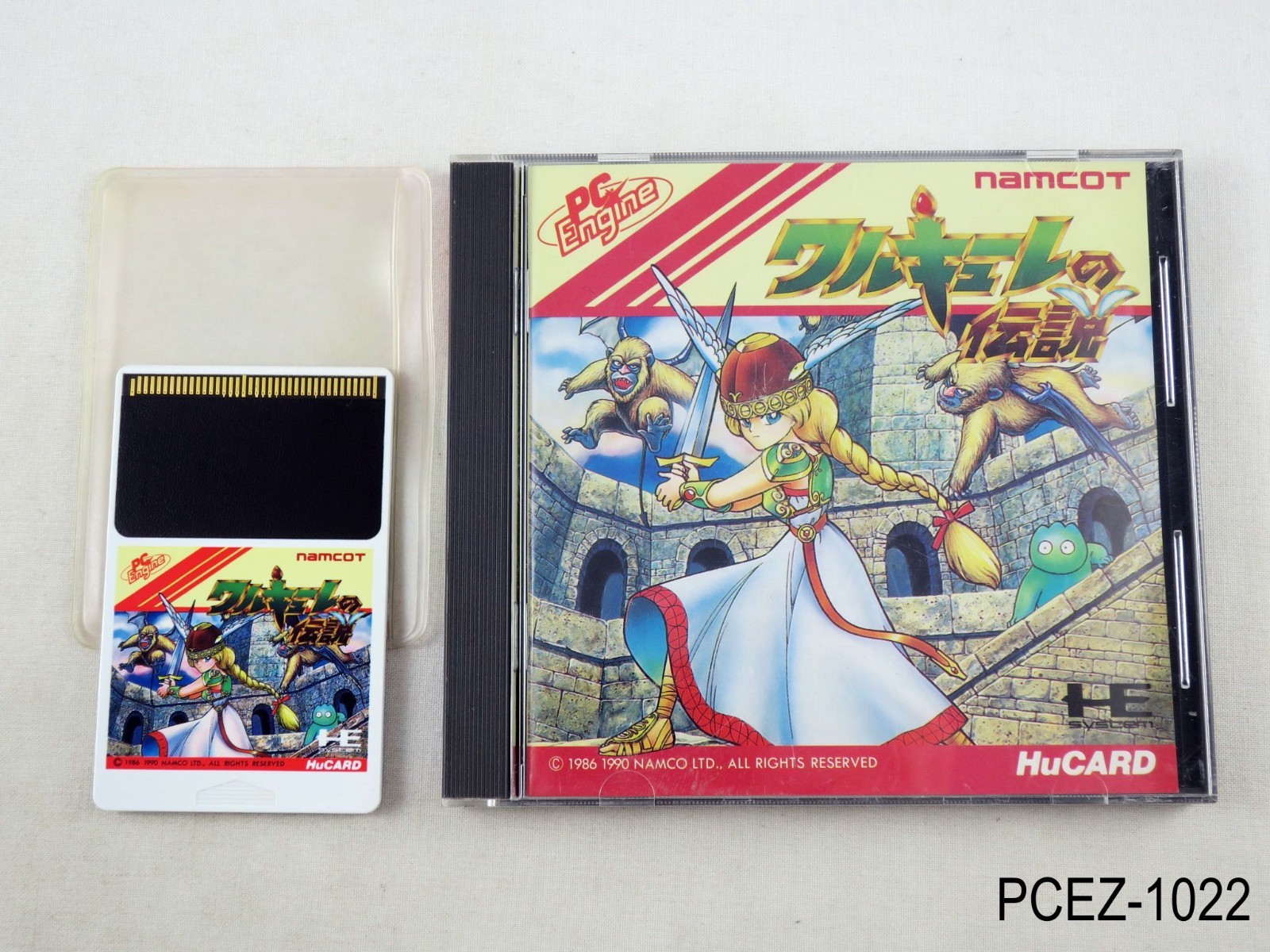 Valkyrie no Densetsu PC Engine HuCard Japanese Import PCE Legend of JP US Seller