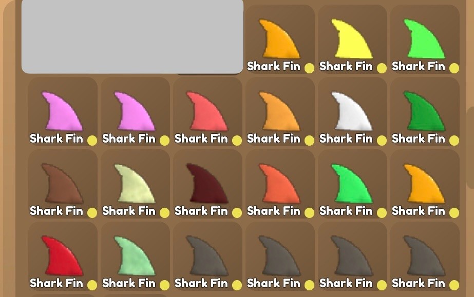 Wild Horse Islands Shark Fins | Please Read Description