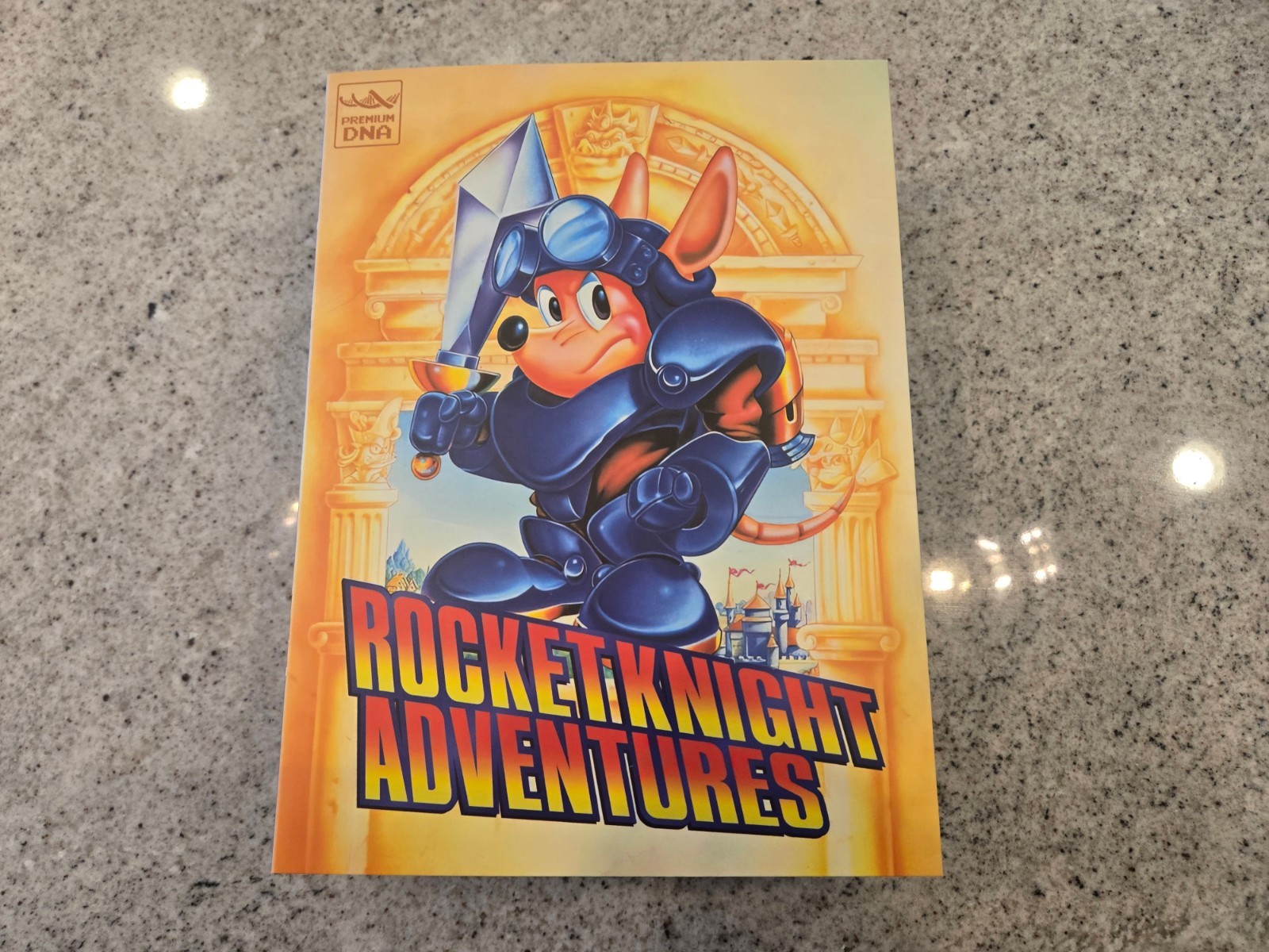 Premium DNA Toys Rocket Knight Adventures Sparkster Action Figure New