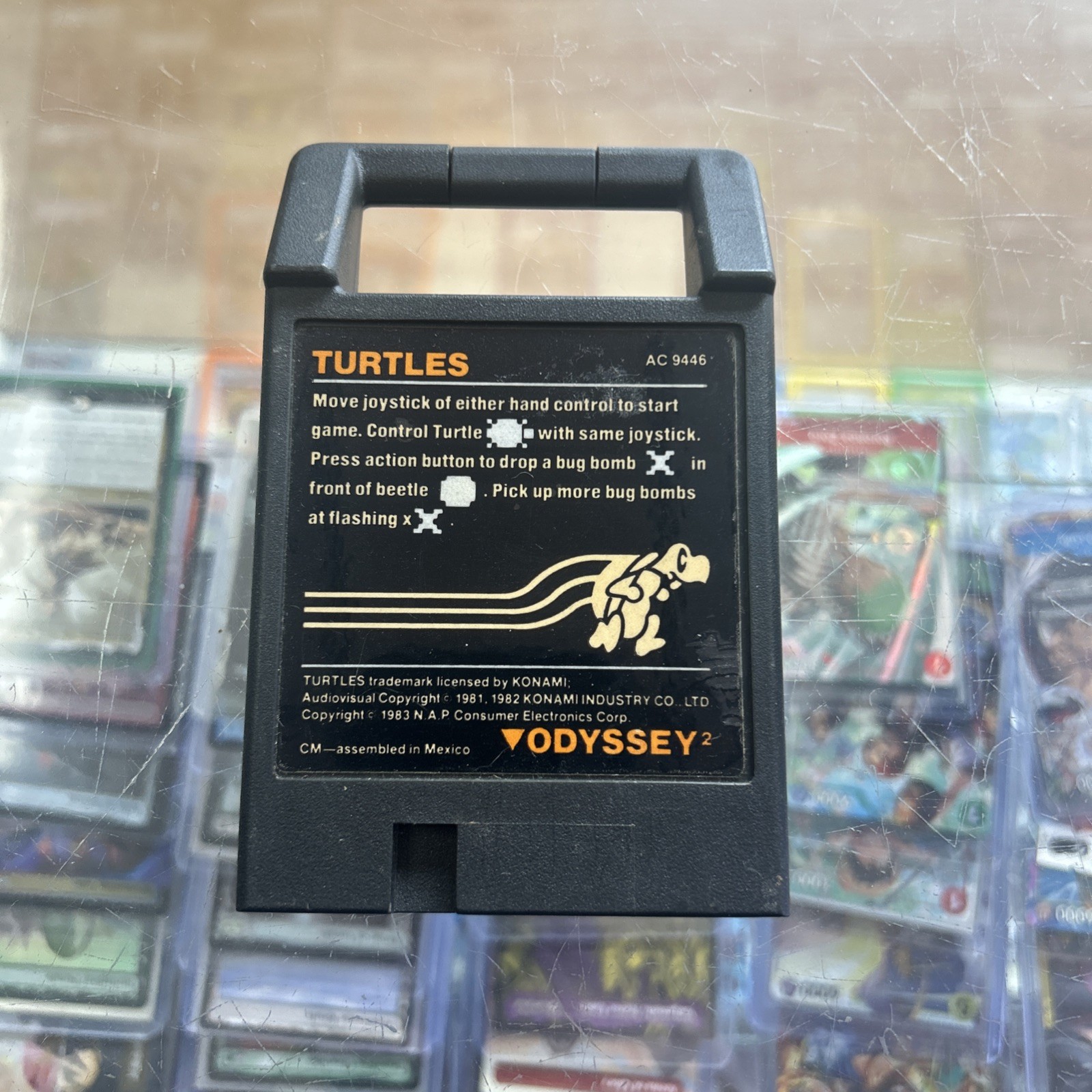 Magnavox Odyssey 2 Turtles Game Cartridge – Vintage 1981 Parker Bros