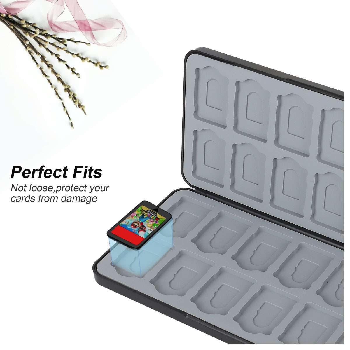 16/24 in 1 Game Card Case Holder Storage Travel Carry Cover For Nintendo Switch