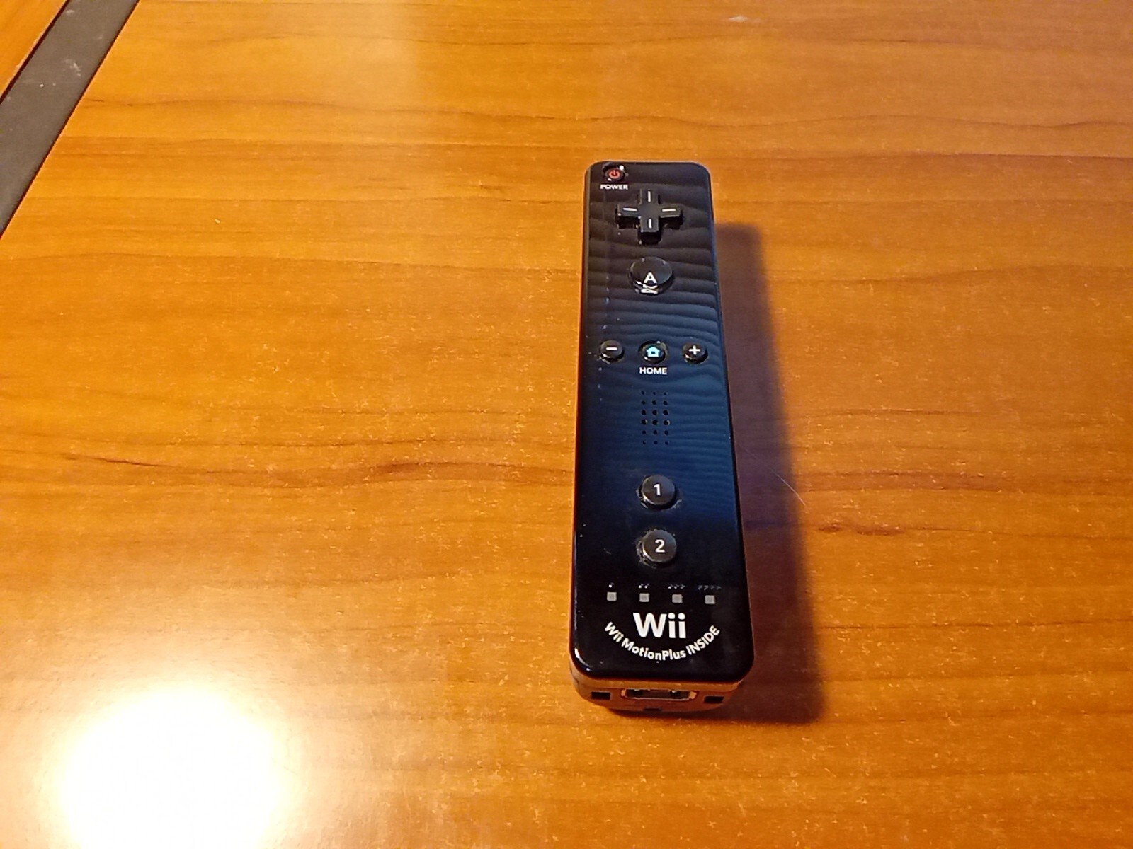 OEM Nintendo Wii Remote Motion Plus Controller – Black RVL-036 *TESTED*