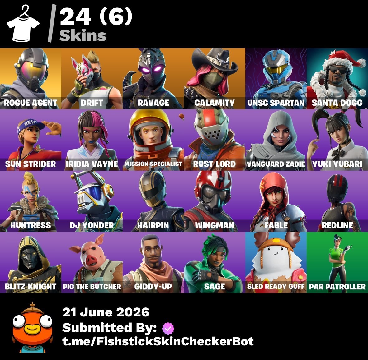 🔥24 Set: Rogue Agent, Drift, Calamity, Ravage, Take The L, Fresh, Redline