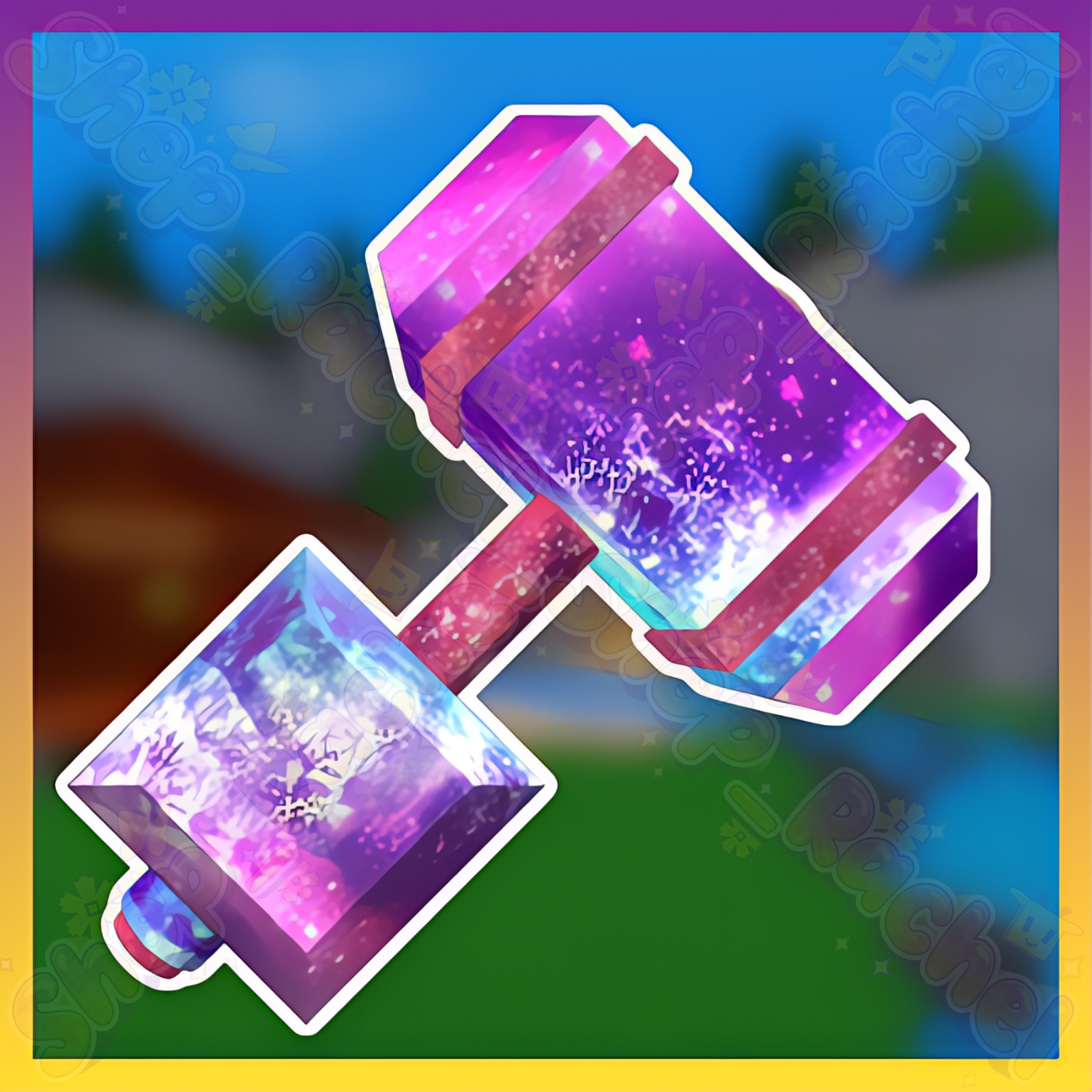 🌌 Galaxy Clouds Set – Flee the Facility (FTF) 🌌