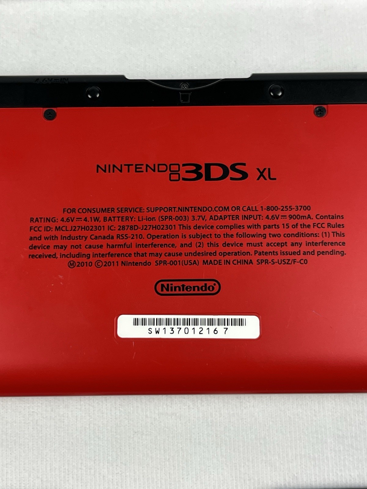 Nintendo 3DS XL Red Bundle w/ Charger, Stylus, SD Card, and 15 DS/3DS Games