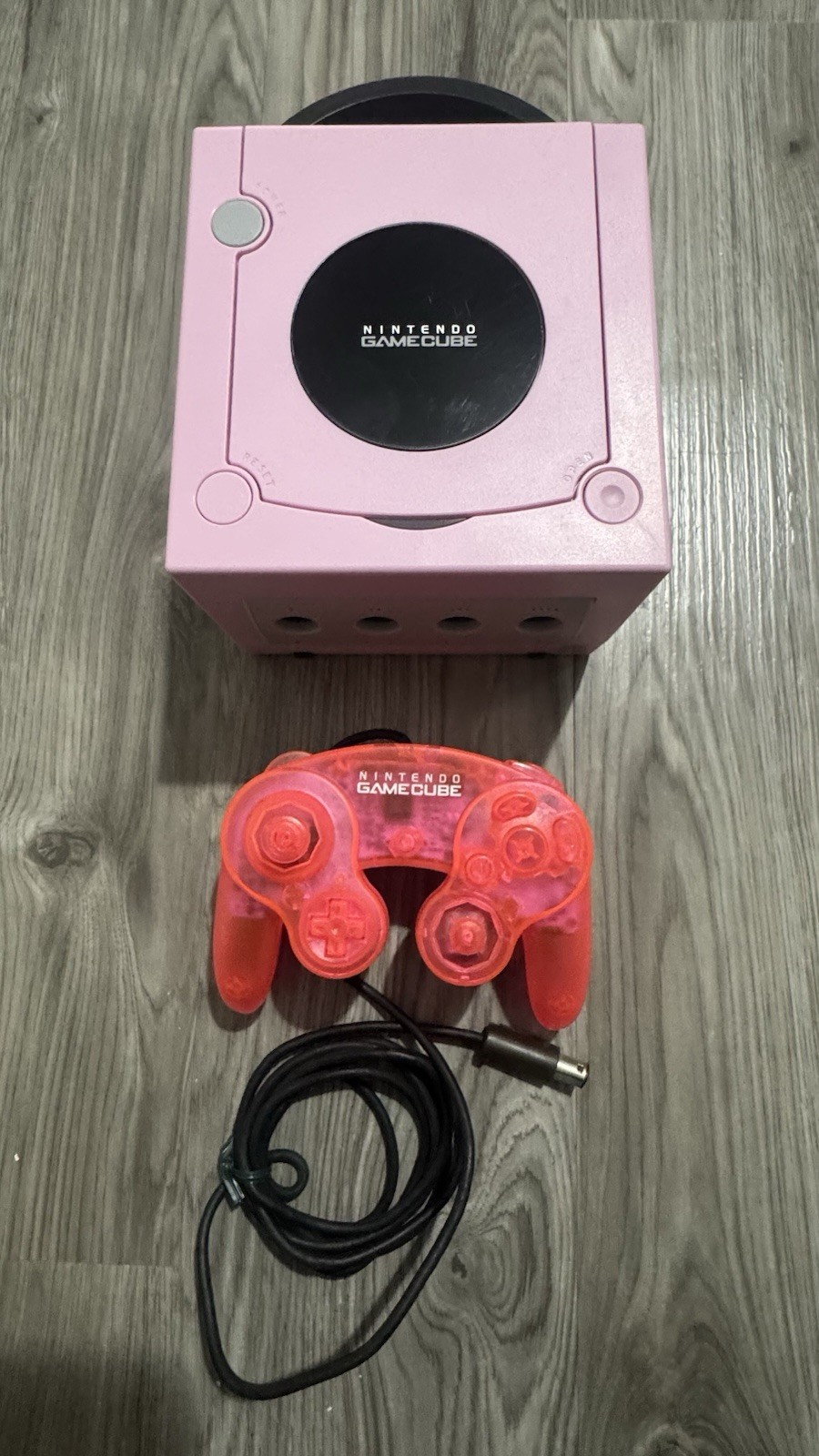Nintendo GameCube Pastel Pink Console DOL-001 GC US NTSC-U/C P