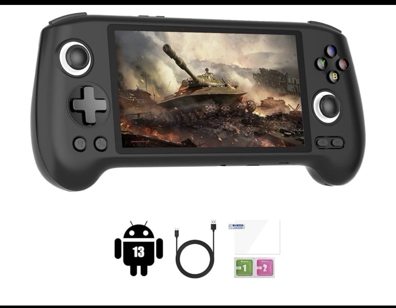 ANBERNIC RG 556 Android Handheld 512GB Black 5.48″ AMOLED 1080p Touch
