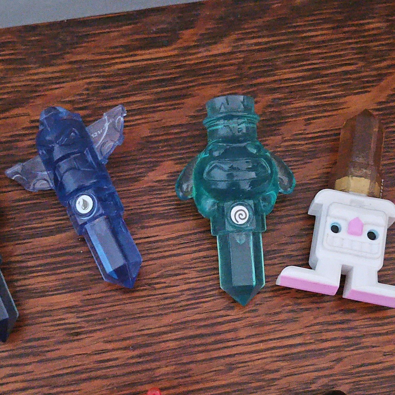 Activision Skylanders Trap Team crystals 12 pieces including RARE LIGHT CRYSTAL.