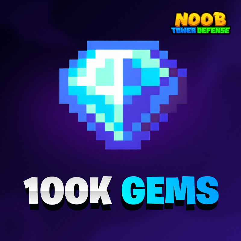 💎 100K – 1M NTD Gems 🔥 Noob Tower Defense – Cheap | Fast Delivery⚡