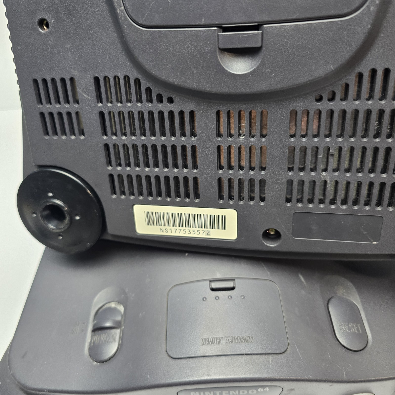 Nintendo 64 N64 Charcoal Gray Console Bundle W/ Controller – Tested Working