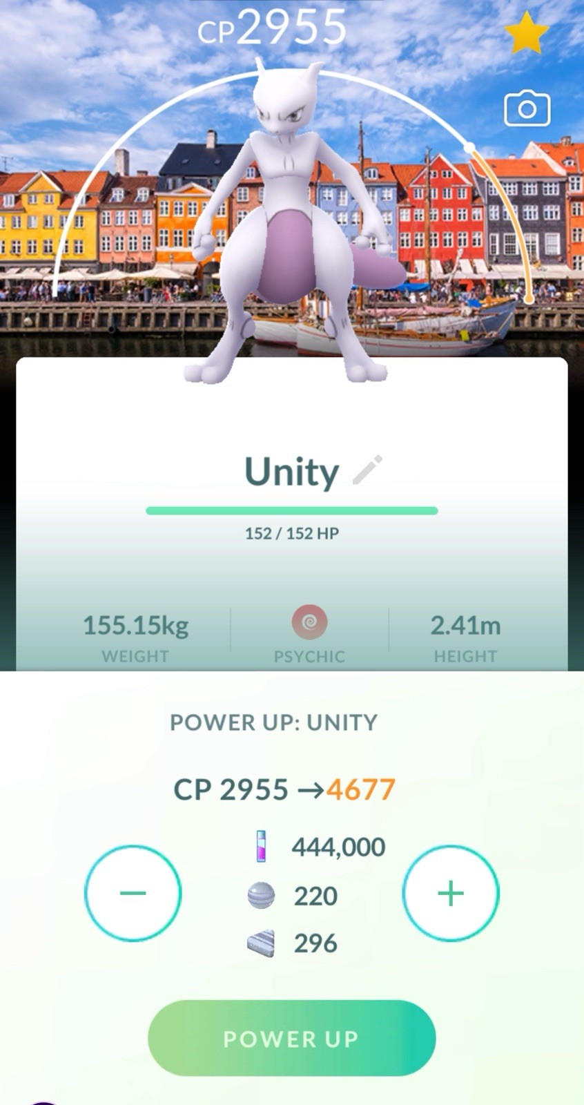 Pokemon✨Unity Raid Denmark Background✨Lv50✨Non Shiny Mewtwo✨TRA-DE✨Go Fest 2026✨