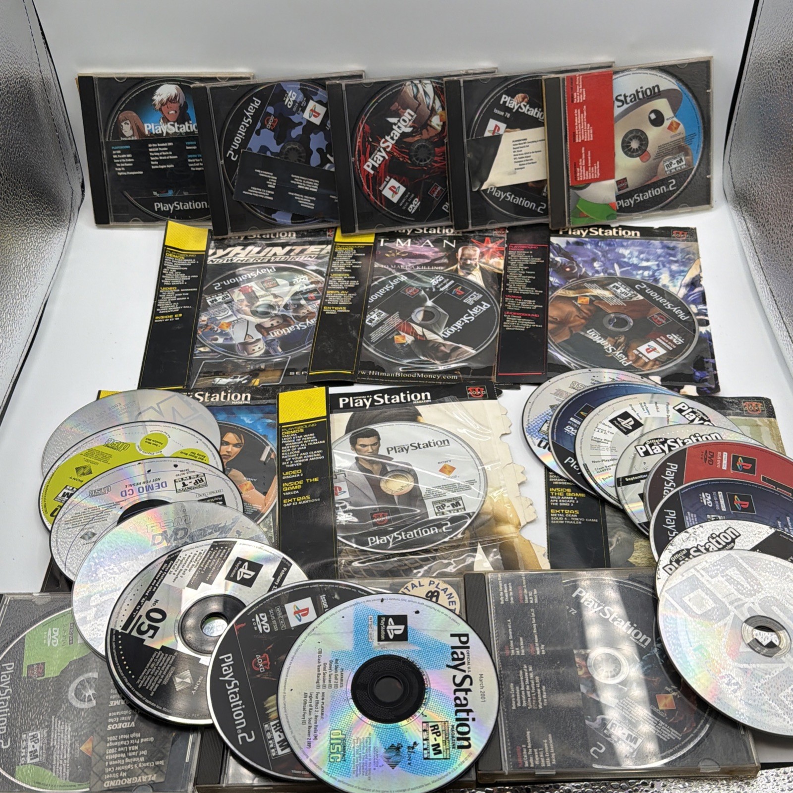 Lot Of 31 PlayStation 2 PS1 Playstation Magazine Demo Discs AS IS Untested Demo