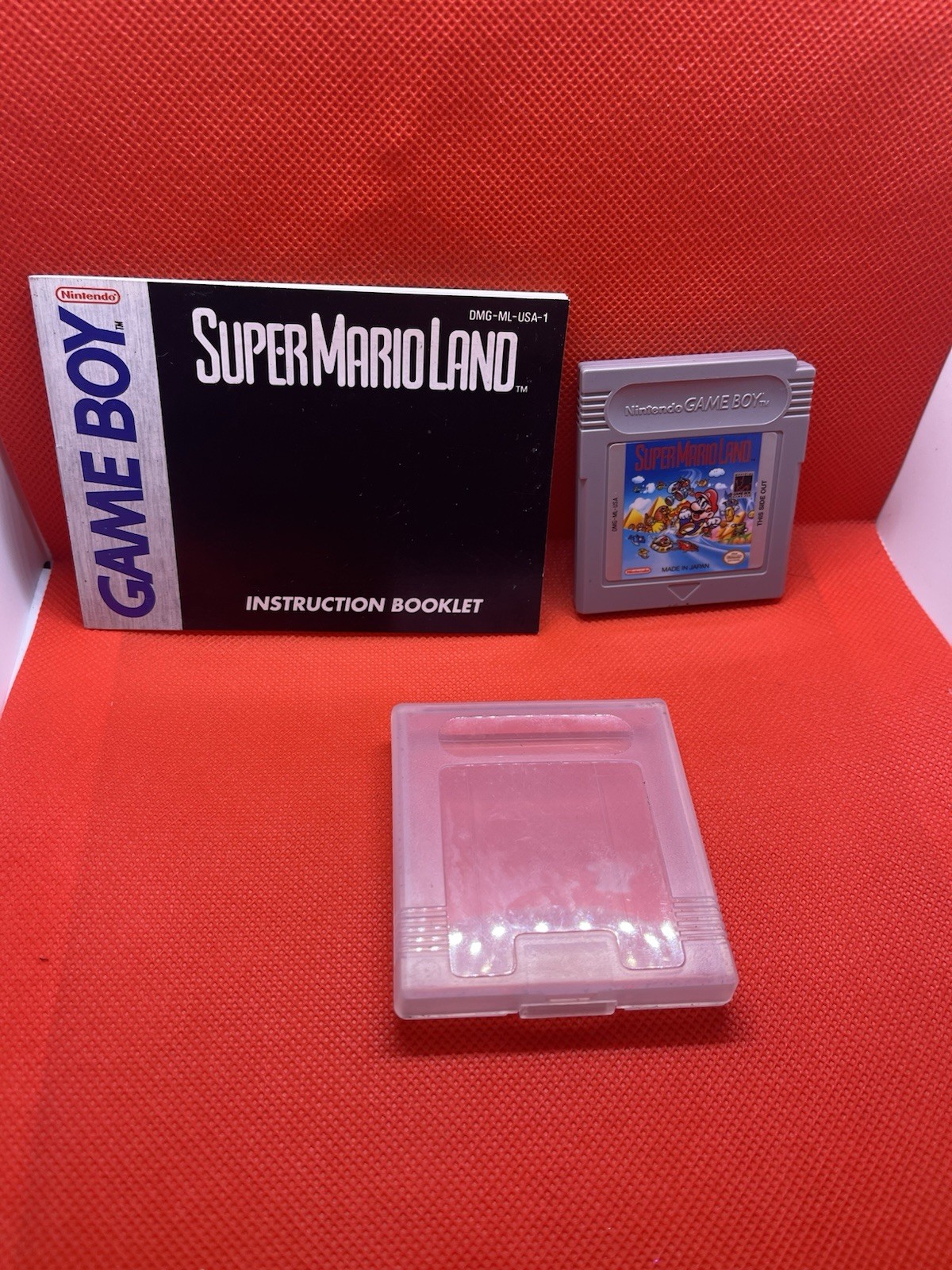 Super Mario Land w/ Manual (Nintendo Gameboy, 1989) Tested VG!!!