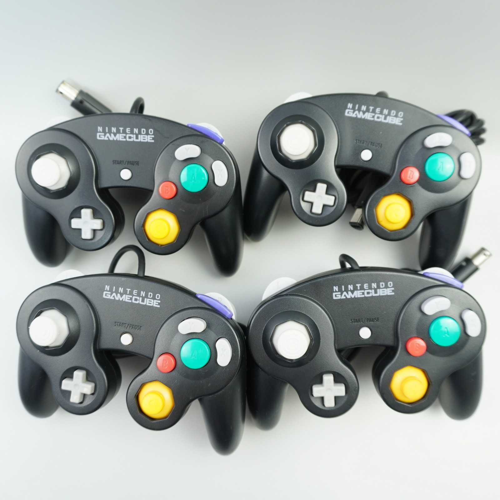 Lot 4 Nintendo GameCube Controller DOL-003 Official Original Genuine [Very Good]