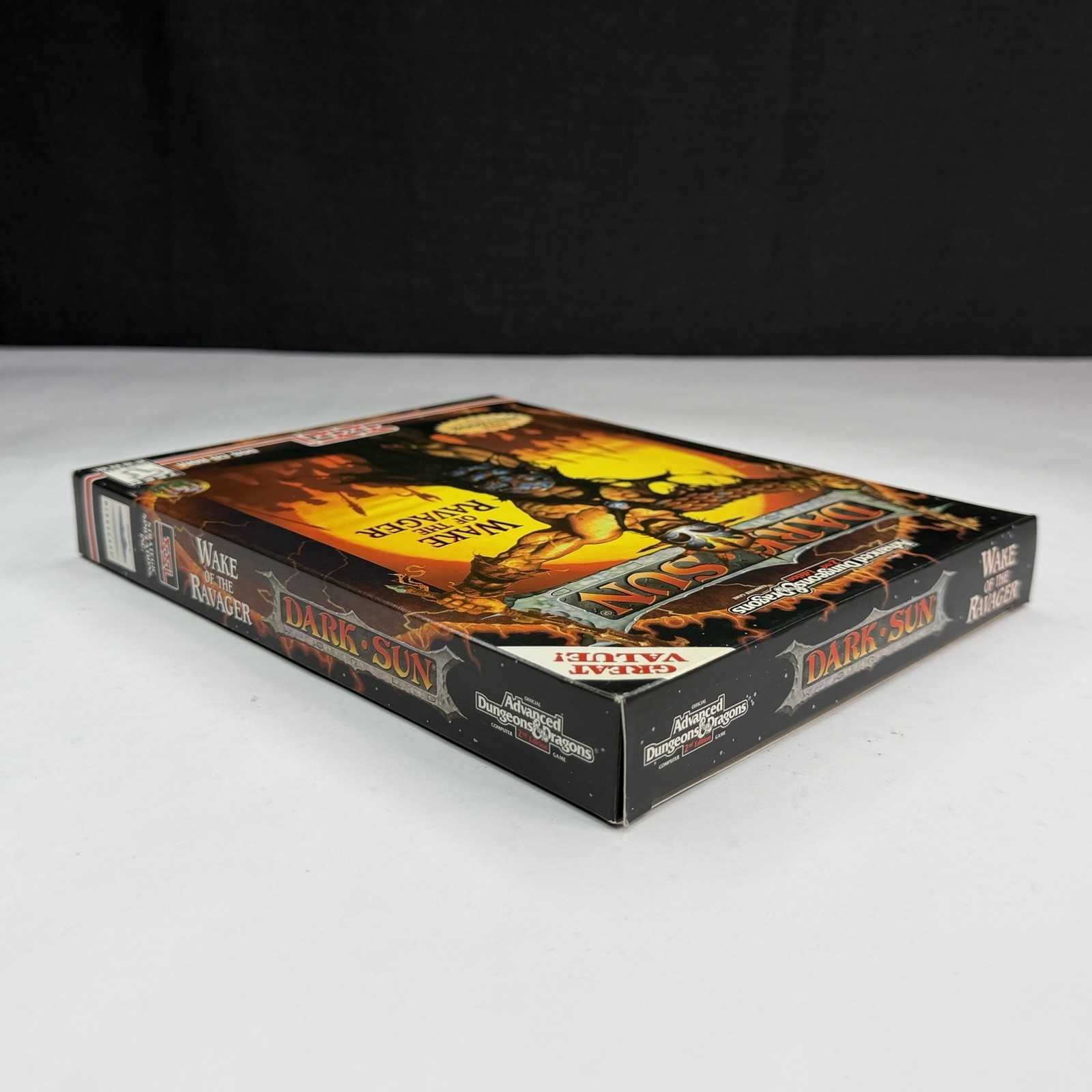 Dungeons & Dragons 2nd Edition Dark Sun Wake of the Ravager PC CD – INCOMPLETE