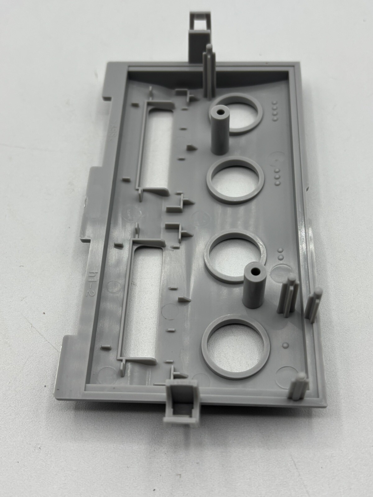 Nintendo Gamecube Controller Port Faceplate Cover Grey NO YELLOWING New