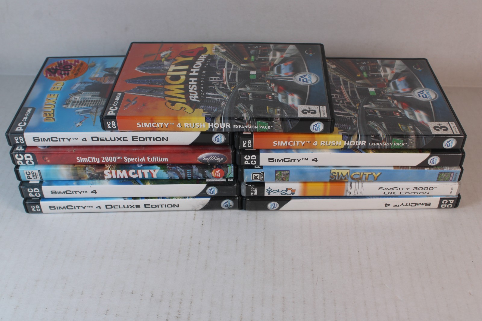11 Games: Various SimCity PC games (Personal Computer) authentic, nice